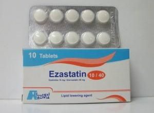 دواء إيزاستاتين Ezastatin لـ التخلص من الدهون بـ مجرى الدم