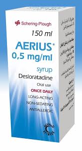 دواء aerius لعلاج الرشح ونزلات البرد