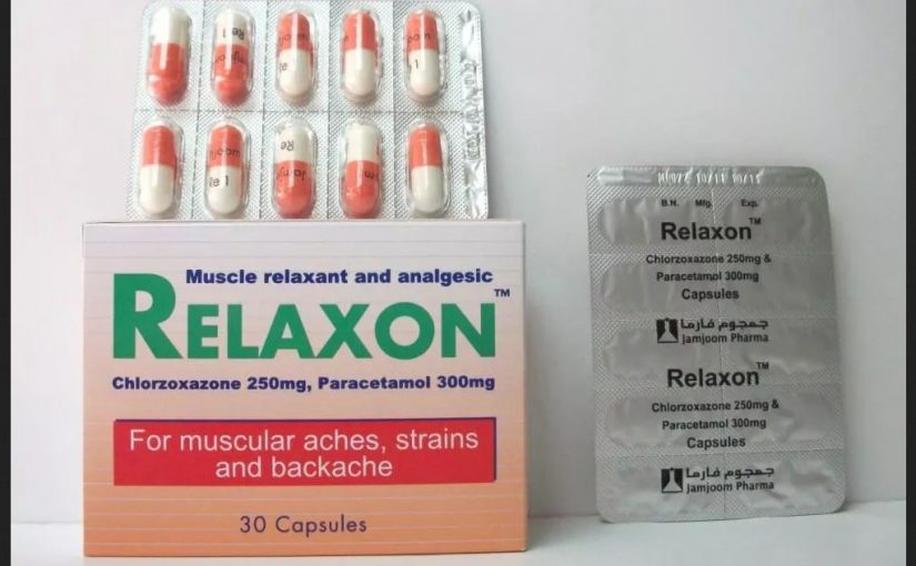 دواء relaxon لعلاج الام العضلات