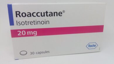 اعراض Roaccutane