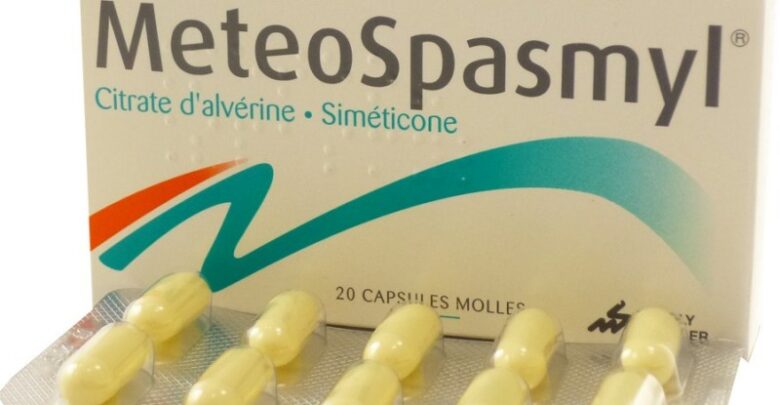سعر ومواصفات ميتوسبازميل Meteospasmyl دواء كبسولات لعلاج الانتفاخ والغازات