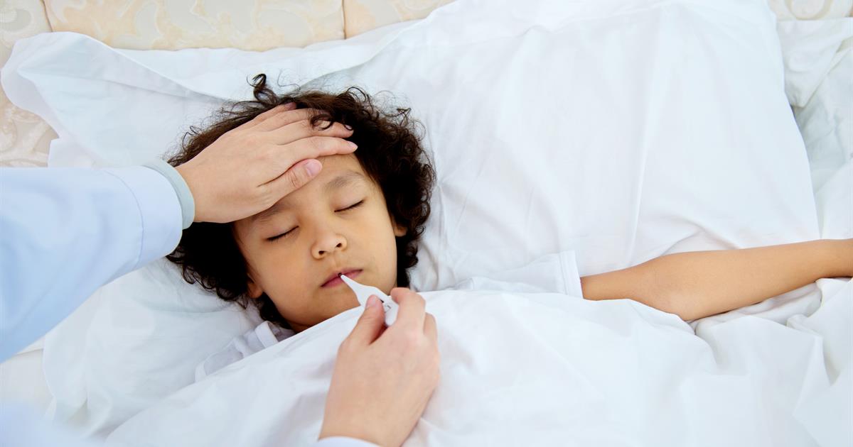 علاج الانفلونزا عند الاطفال