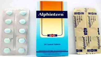 دواعى استعمال alphintern