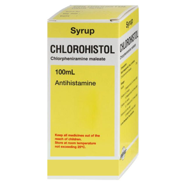 دواء chlorohistol شراب 