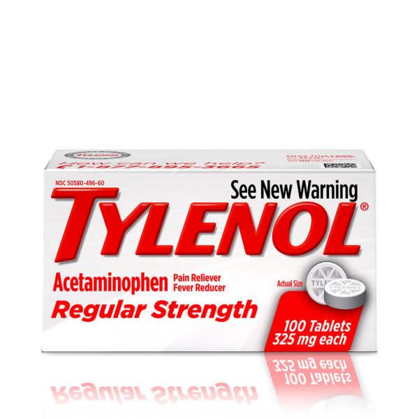  على كيفك تايلينول Tylenol لتسكين الألام وخفض الحرارة 