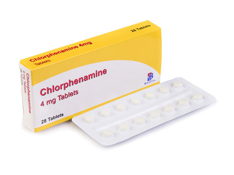 مواصفات دواء Chlorpheniramine