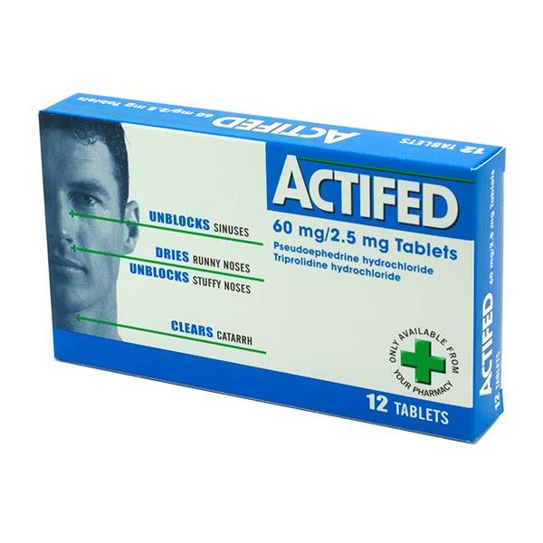  دواء اكتيفيد Actifed طارد البلغم وعلاج البرد