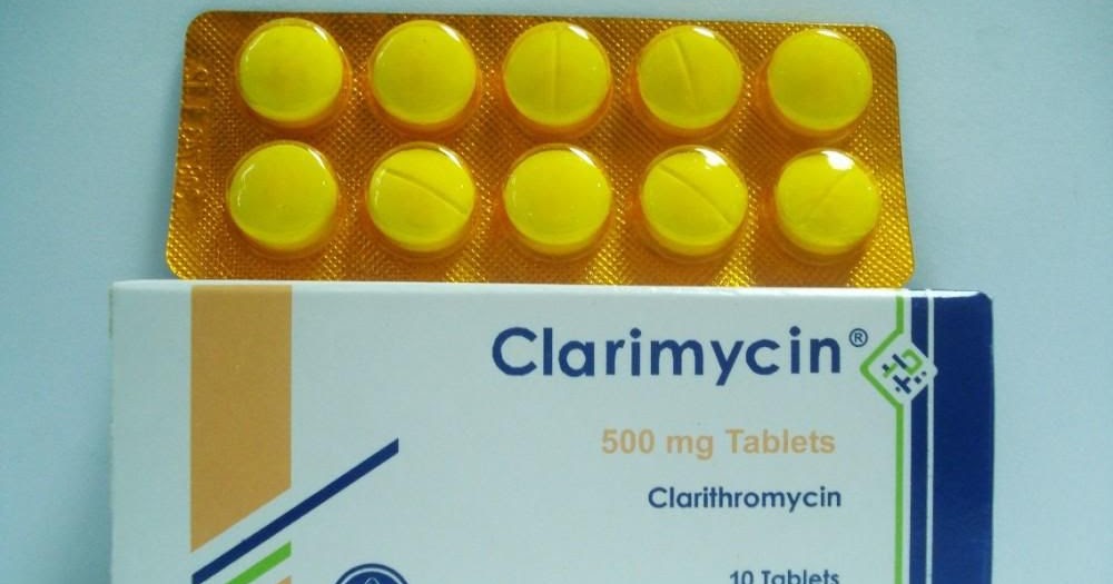  كلاريميسين أقراص 500 Clarimycin مضاد حيوي