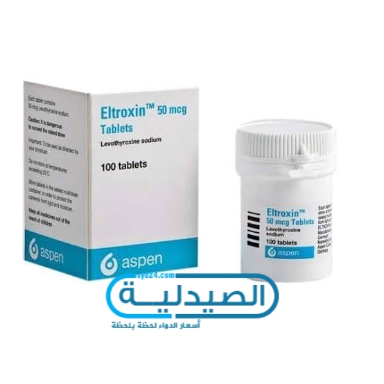 الأعراض الجانبية لدواء eltroxin التروكسين لعلاج قصور الغدة الدرقية