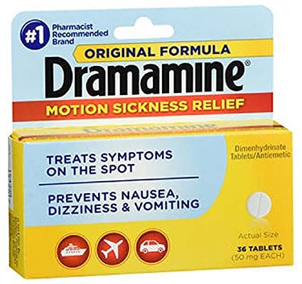 جرعة دواء dramamine