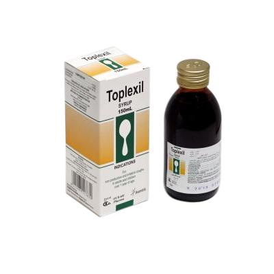 سعر ومواصفات دواء Toplexil توبلكسيل طارد للبلغم ومهدئ للسعال