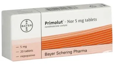 هل دواء primolut nor يزيد الوزن