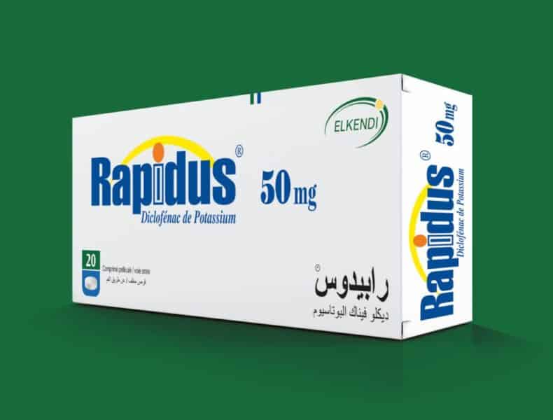 دواعي تناول دواء rapidus 50