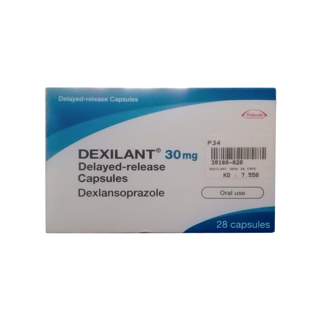 جرعة dexilant الموصي بها