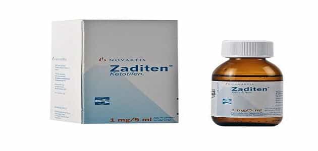 الآثار الجانبية الناتجة من استعمال دواء زاديتين