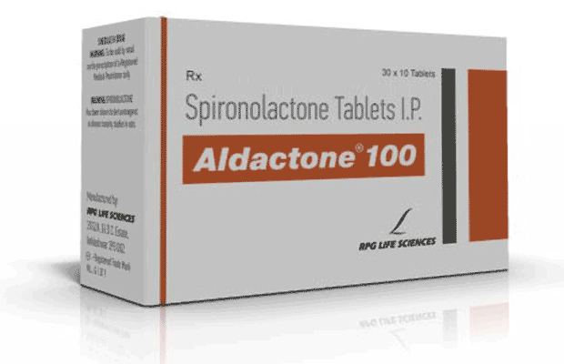 جرعة spironolactone الموصي بها