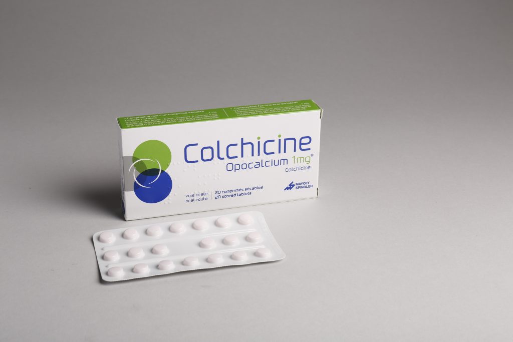 جرعة دواء colchicine الموصي بها