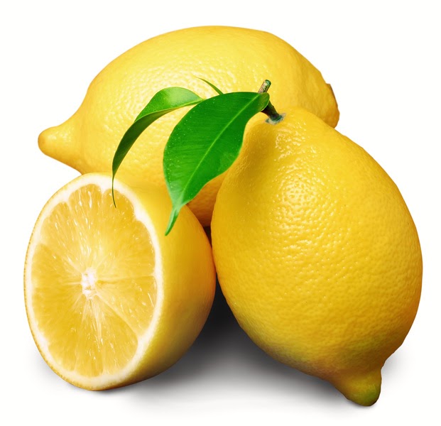 3 ثمار من الليمون