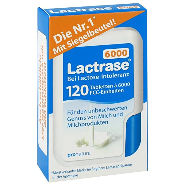 دواء LACTRASE لـ علاج عدم تحمل اللاكتوز