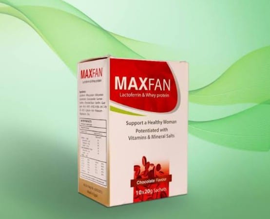 مكمل MAXFAN لـ علاج النحافة