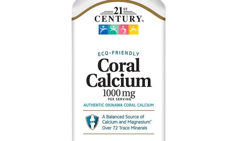 مواصفات مكمل Coral Calcium الغذائي