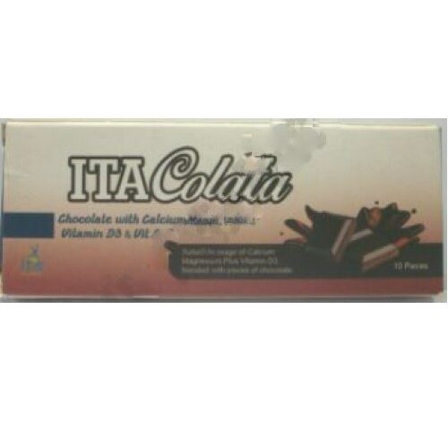 دواعي استعمال المكمل الغذائي ITACOLATA (CALCIUM CHOCOLATE) 10 PIECES