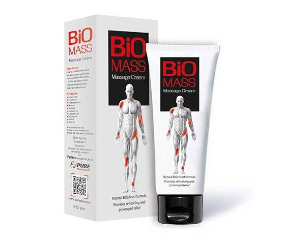 دواعي استعمال BIO MASS 100 GM MASSAGE CREAM