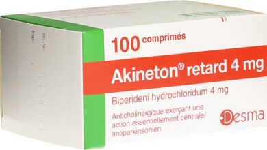 دواء AKINETON RETARD لـ علاج مرض باركنسون