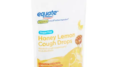 دواء EQUATE COUGH DROPS ( HONEY LEMON ) لـ علاج السعال