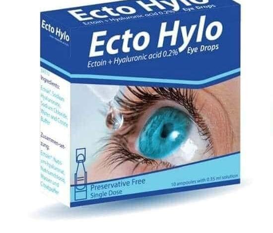 نقط ECTO HYLO لـ علاج جفاف العين