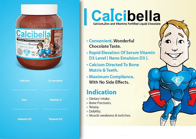 مكونات CALCIBELLA CHOCOLATE JAR