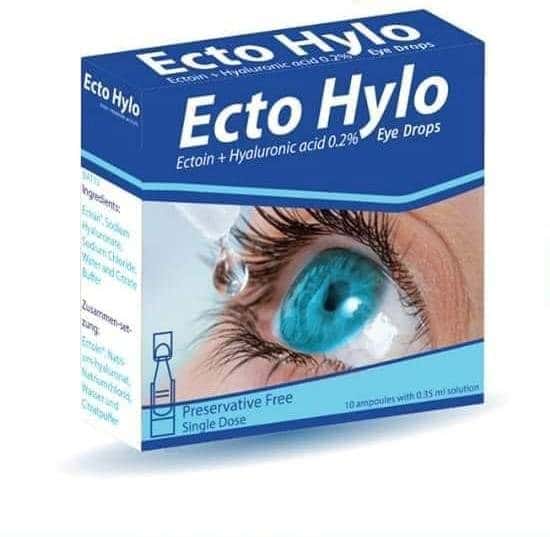 نقط ECTO HYLO لـ علاج جفاف العين