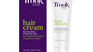 TROOK LINE 75 GM HAIR CREAM لـ تغذية بصيلات الشعر