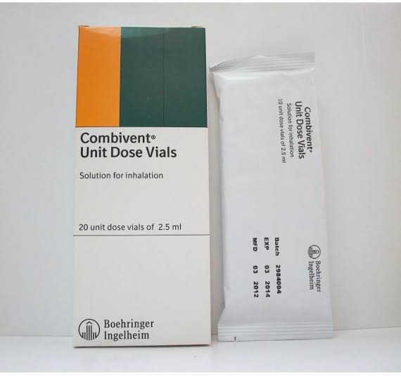 SWABIVENT (COMBIVENT) UNIT DOSE 20 VIAL 2.5 ML لـ علاج الربو