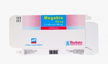 MEGABIO 750 MG 5 TAB مضاد حيوي