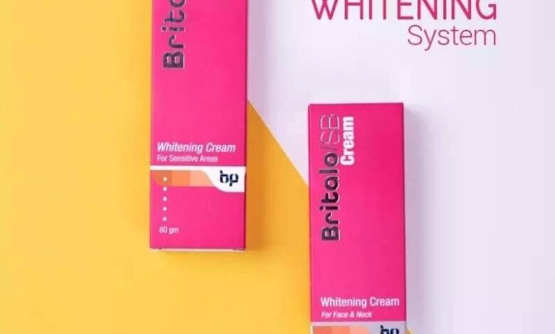 BRITALO WHITENING SYSTEM لـ العناية بـ البشرة
