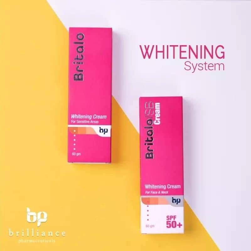 BRITALO WHITENING SYSTEM لـ العناية بـ البشرة