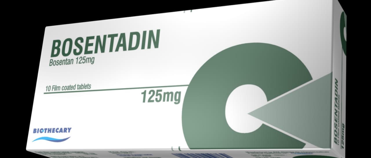 BOSENTADIN 125 MG 10 TAB علاج ارتفاع ضغط الدم