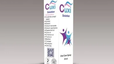 CUXI SOLUTION ORAL CARE SPRAY 60 ML للعناية الفموية