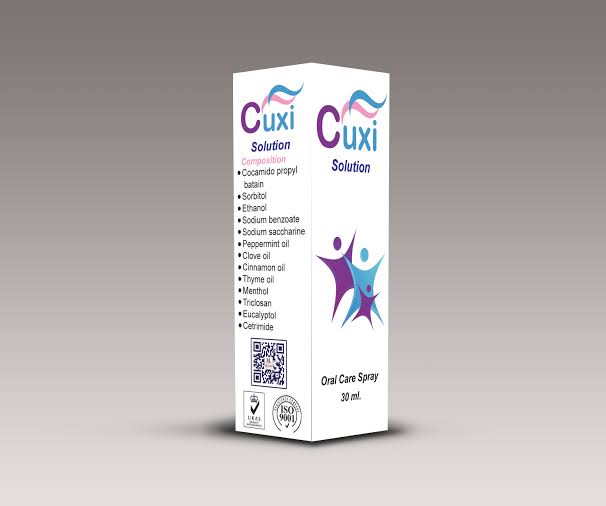 CUXI SOLUTION ORAL CARE SPRAY 60 ML للعناية الفموية