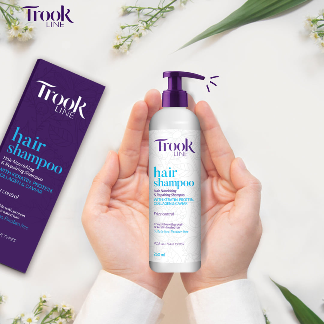 TROOK LINE HAIR SHAMPOO 250 ML لـ العناية بـ شعرك