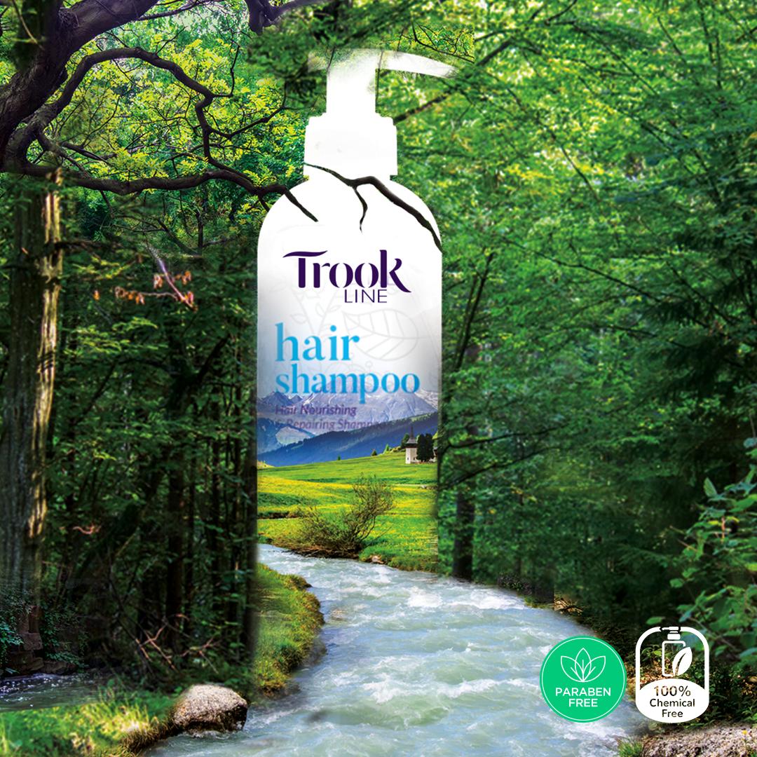 TROOK LINE HAIR SHAMPOO 250 ML لـ مظهر حيوي لـ شعرك