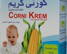 CORNI KREM 200 GM CORN WITH MILK دقيق الذرة بالحليب