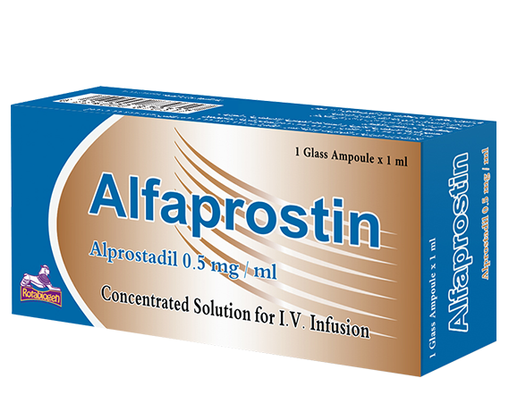 ALFAPROSTIN 0.5 MG / 1 ML 1 AMP لعلاج الضعف الجنسي