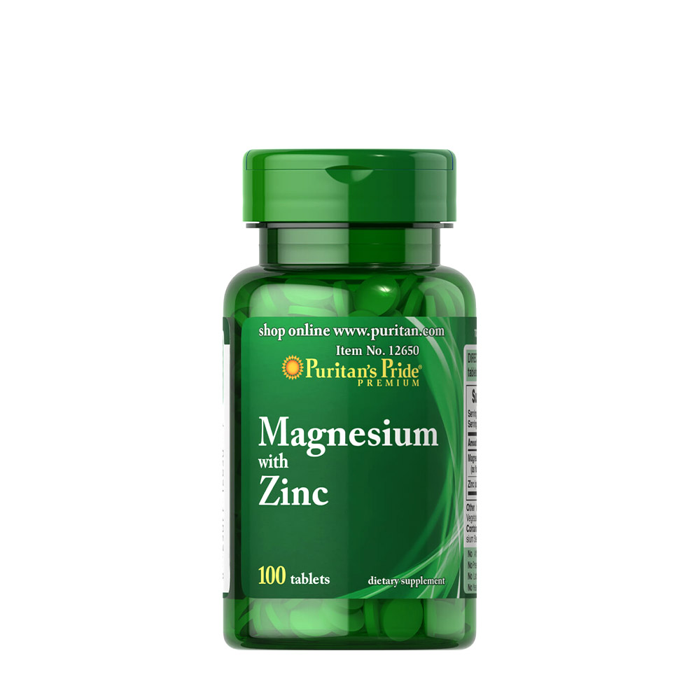 MAGNESIUM ZINC 100 TAB مكمل غذائي