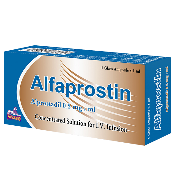 ALFAPROSTIN 0.5 MG / 1 ML 1 AMP لعلاج الضعف الجنسي