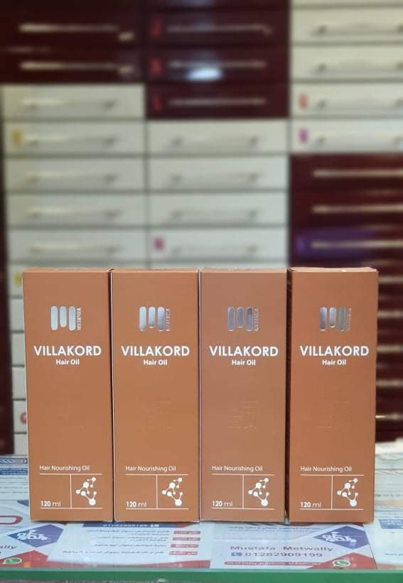 VILLAKORD HAIR OIL 120 ML لـ تغذية الشعر