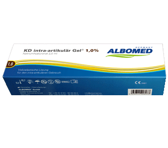 KD GEL 2.2% 1 SYRINGE 2 ML (ALBOMED) لعلاج التهاب المفاصل