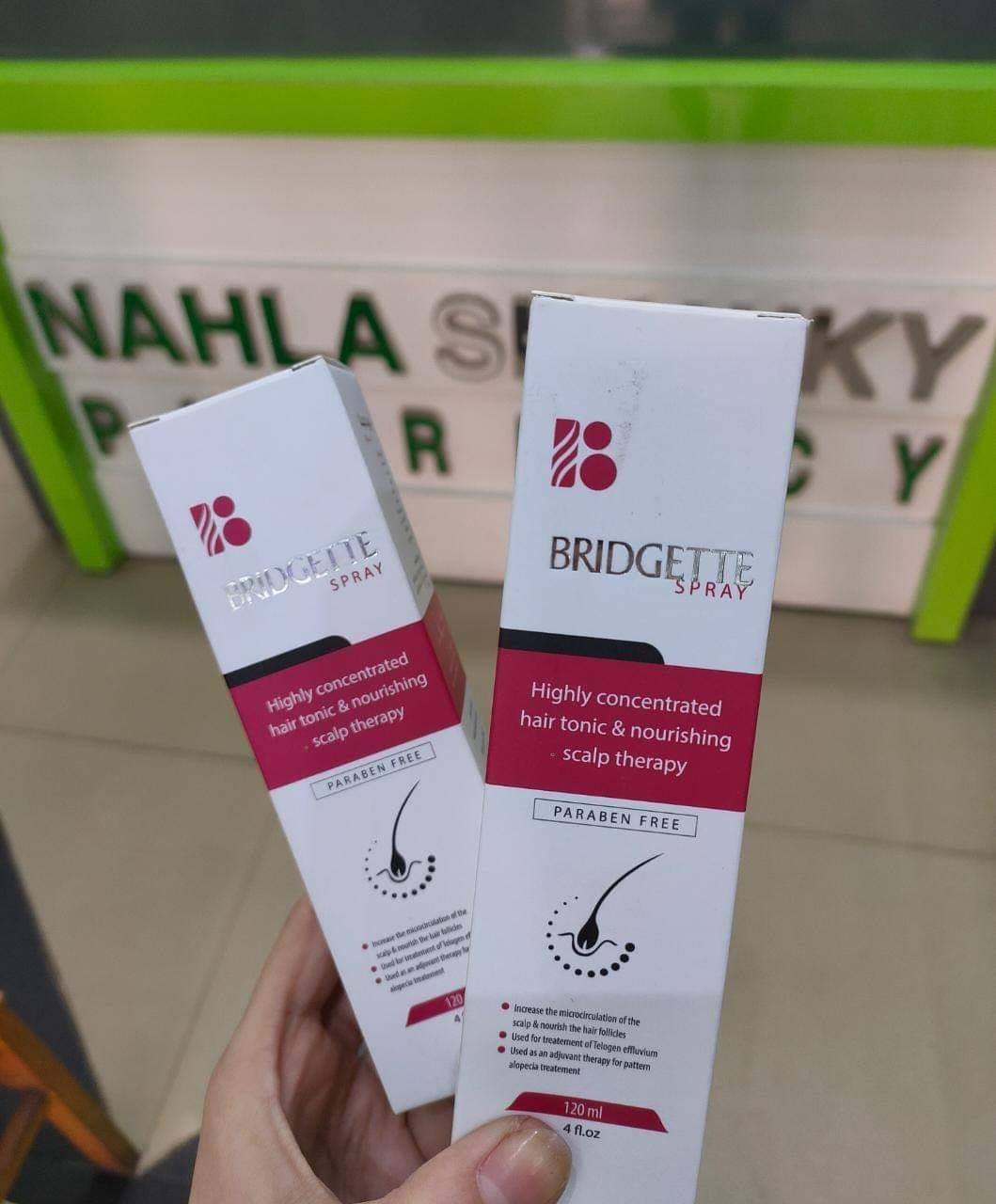 BRIDGETTE HAIR SERUM 120 ML لـ شعر صحي ولامع