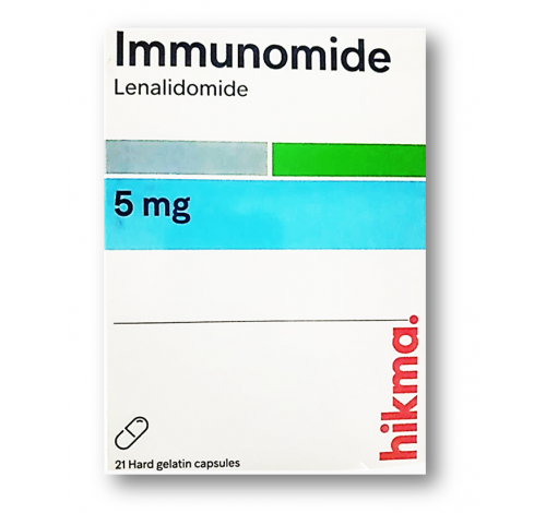 IMMUNOMIDE 5 MG 21 CAP لعلاج الأنيميا